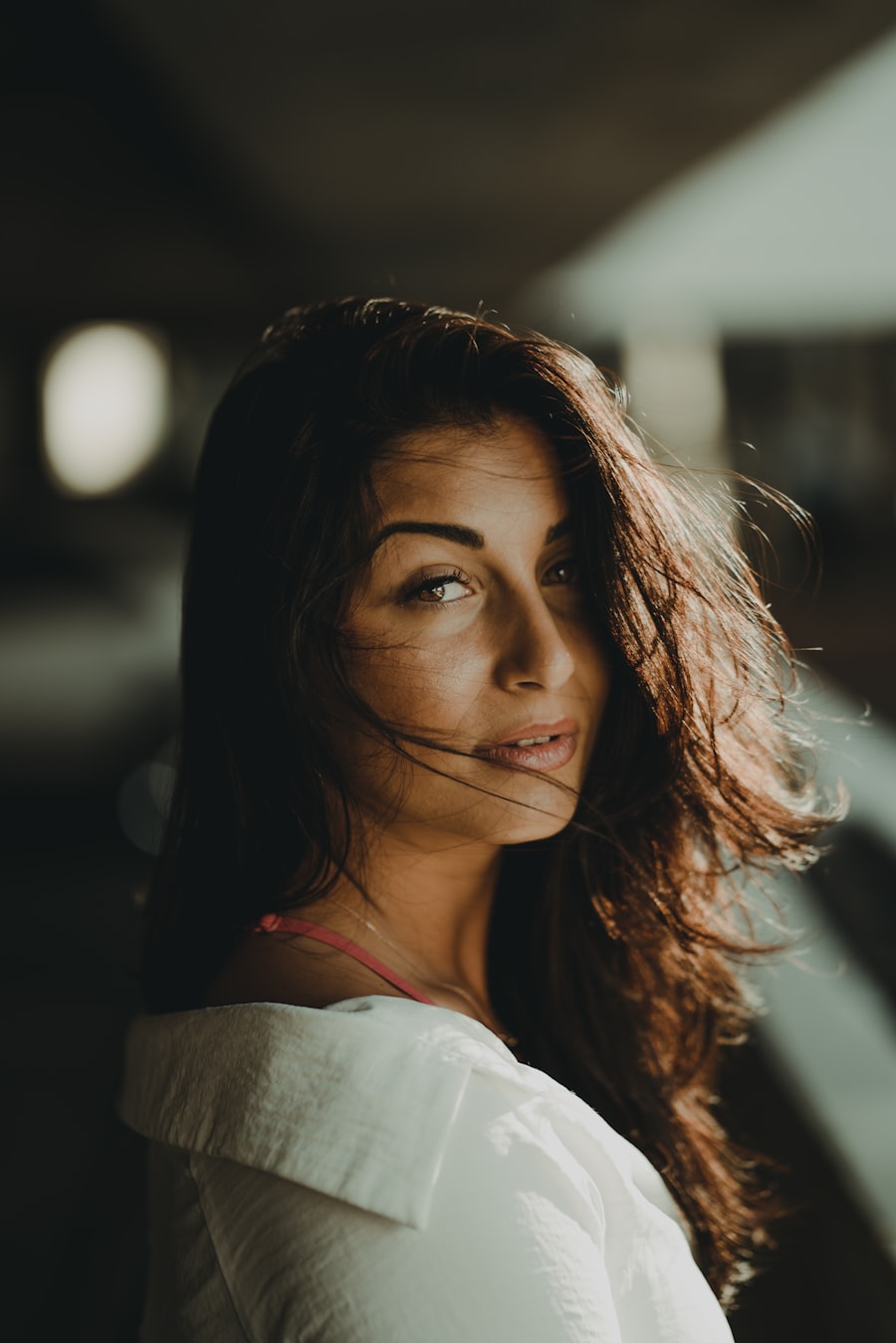 Natural-light portrait